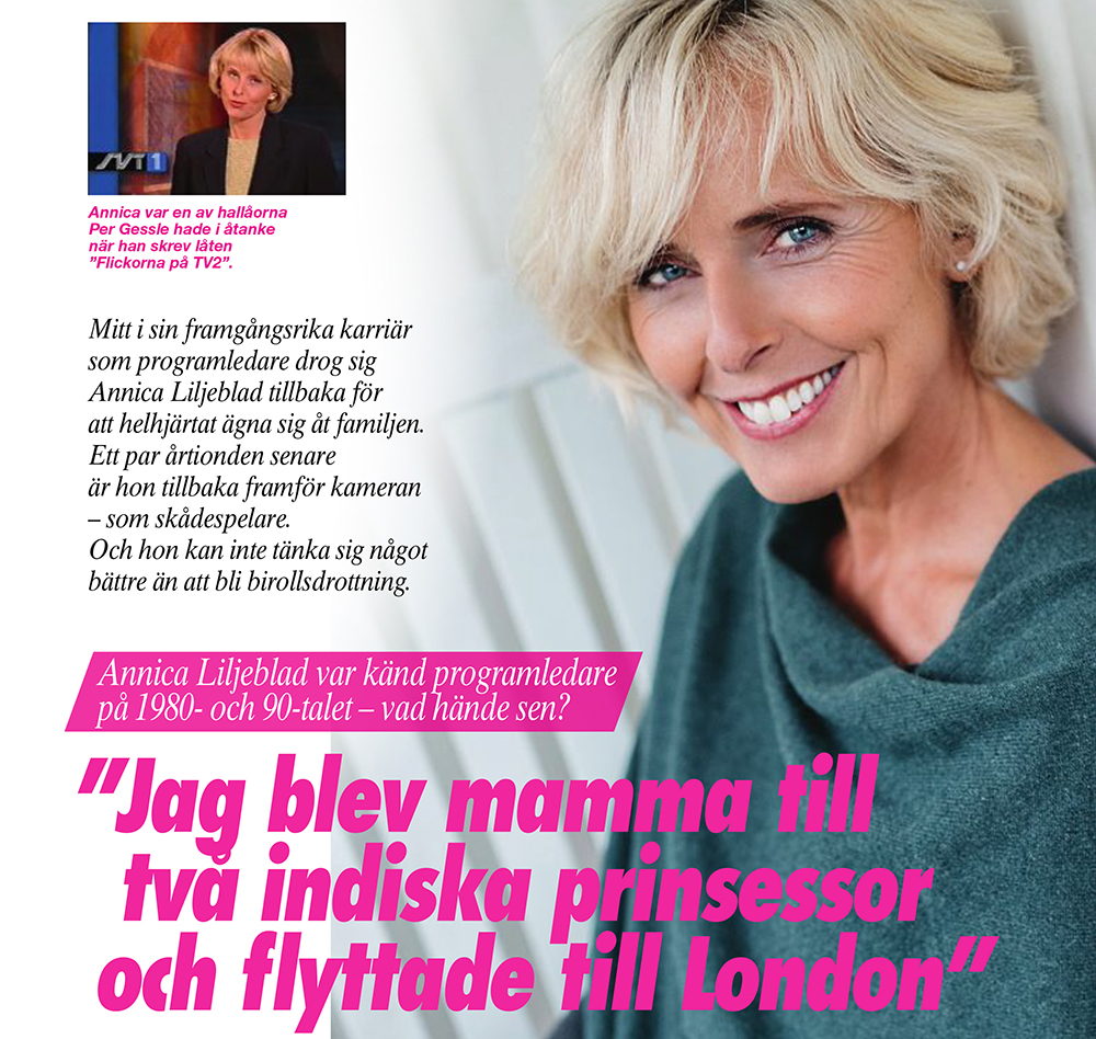 Annica Liljeblad Svensk Damtidning